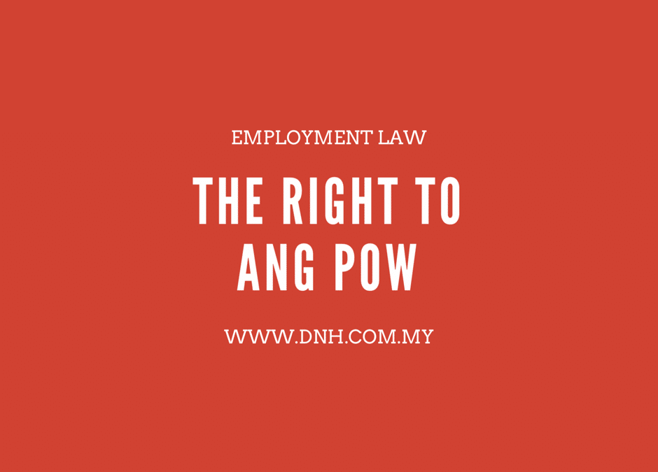 The Right to Ang Pow