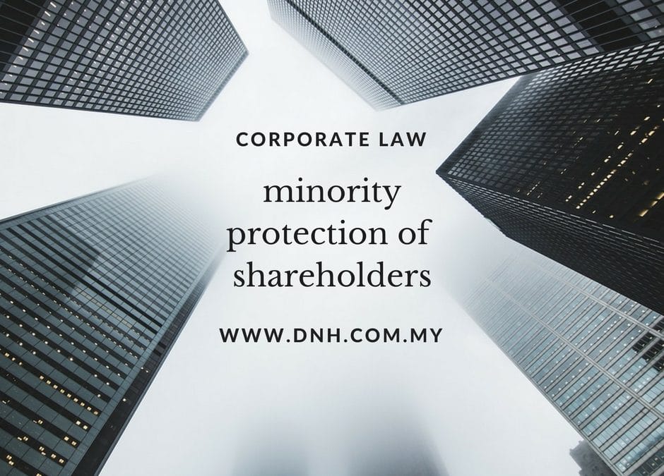 Minority Protection of Shareholders
