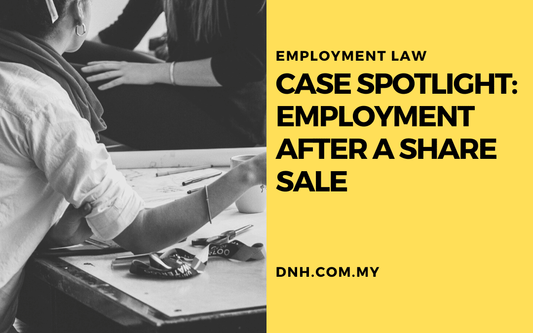 Employment after a Share Sale