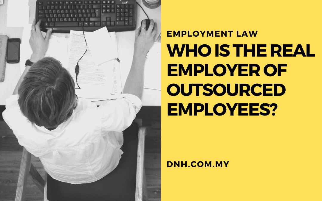 Who is the Real Employer of Outsourced Employees?
