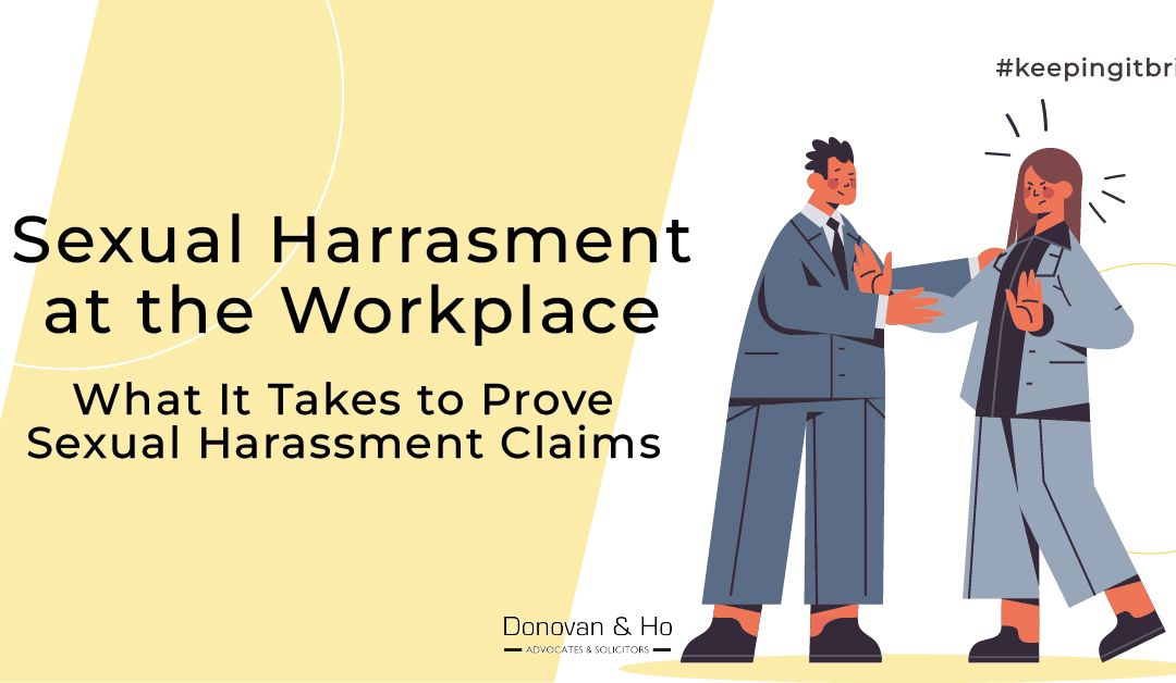 Proving Sexual Harassment in Unfair Dismissal Claims
