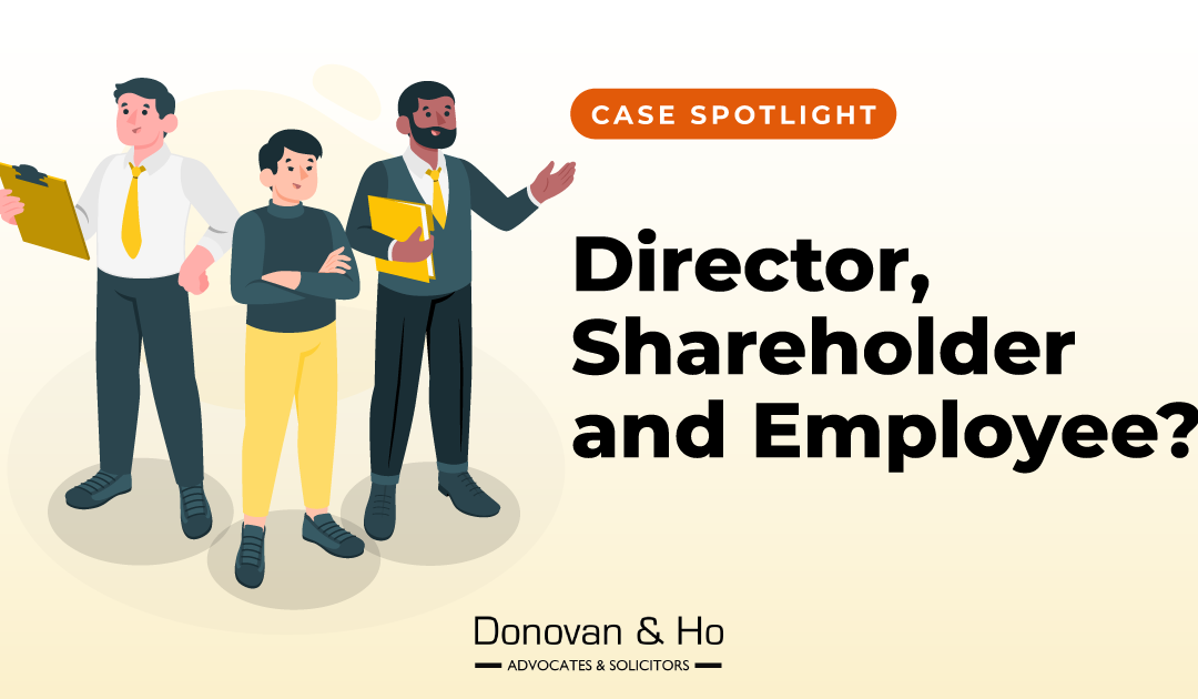 Case Spotlight:  Director, Shareholder and Employee?