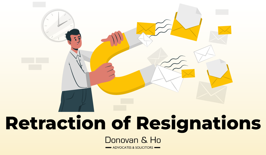 Retraction of Resignation