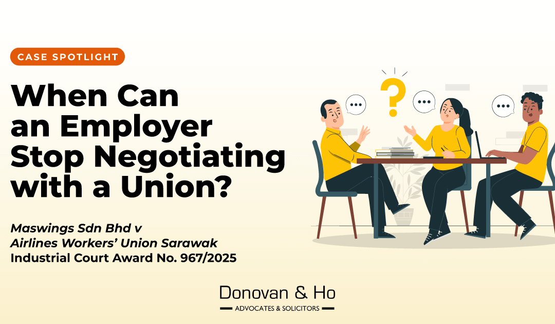 Case Spotlight: Union’s Locus Standi in Collective Bargaining