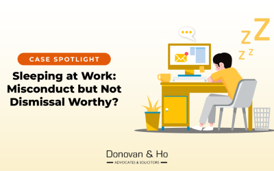 Sleeping at Work: Misconduct but Not Dismissal Worthy?