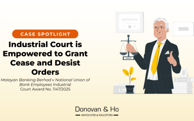 Case Spotlight: Industrial Court is Empowered to Grant Cease and Desist Orders