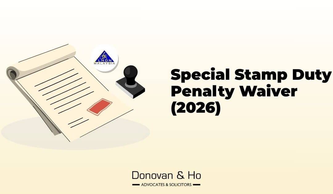 Special Penalty Waiver for Stamping of Phase 1 Instruments in 2026