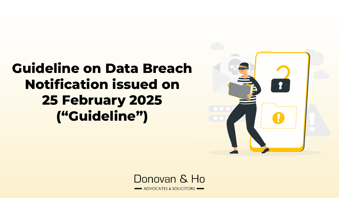 Guideline on Data Breach Notification 2025 (“Guideline”)