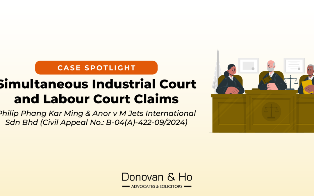 Case Spotlight: Simultaneous Labour Court and Industrial Court Claims