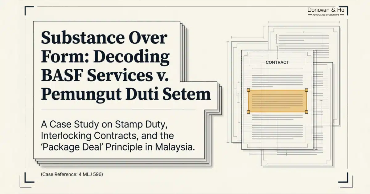 Case law summary of BASF Services (M) Sdn Bhd v Pemungut Duti Setem