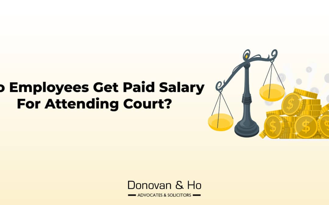 Do Employees Get Paid Salary For Attending Court?