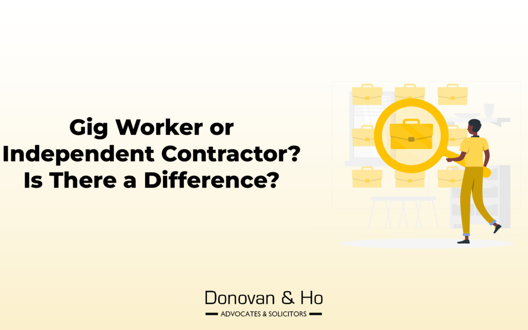 Gig Worker or Independent Contractor? Is There a Difference?