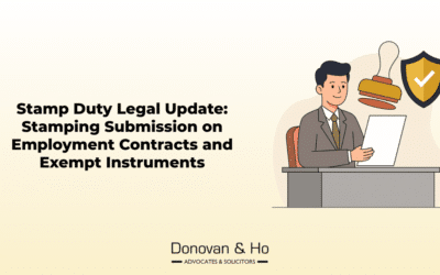 Stamp Duty Legal Update: Stamping Submission on Employment Contracts and Exempt Instruments